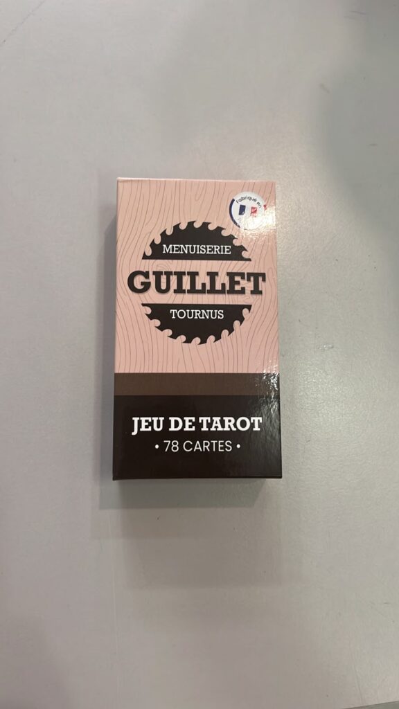Coffret et jeu de tarot de 78 cartes personnalisés